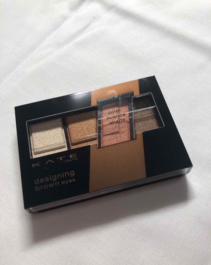 デザイニングブラウンアイズ/KATE/アイシャドウパレットを使ったクチコミ(1枚目)