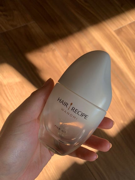 さらとろライスオイル(洗い流さないトリートメント)/WANOMI/ヘアオイルを使ったクチコミ(1枚目)