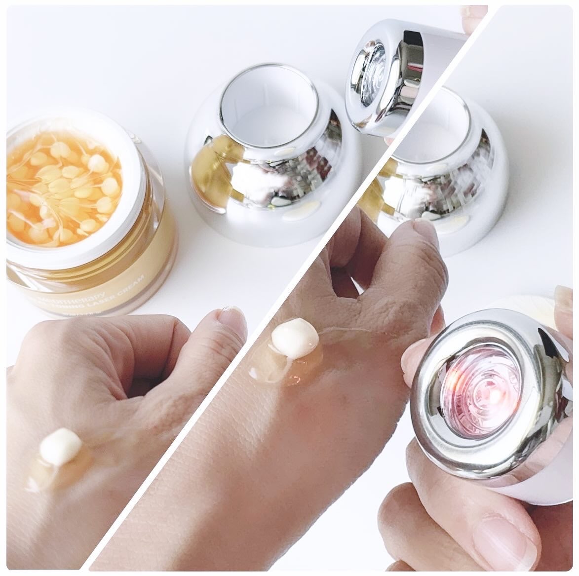 ビタリアルトーニングレーザークリーム/MEDITHERAPY/フェイスクリームを使ったクチコミ(2枚目)