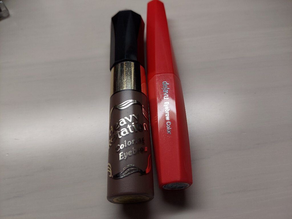 カラーリングアイブロウ/ヘビーローテーション/眉マスカラを使ったクチコミ(1枚目)