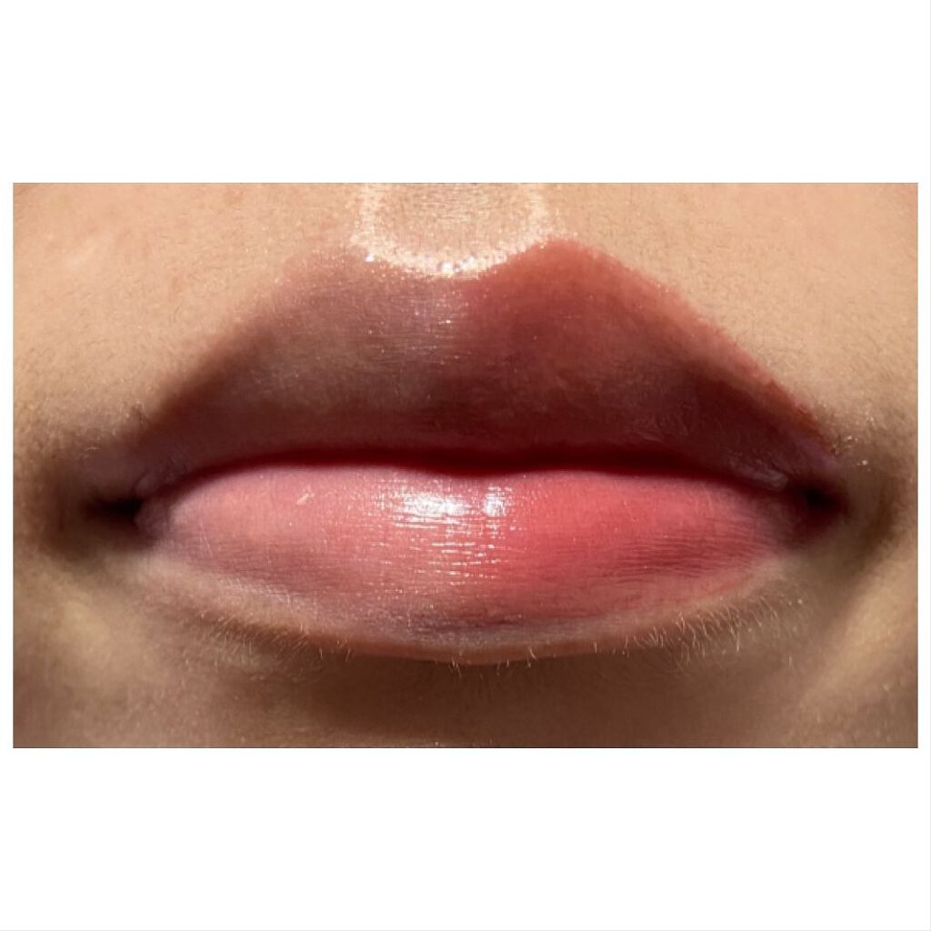 ムードインハンサーウォーターリキッドグロウ/hince/口紅を使ったクチコミ（2枚目）