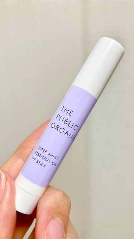 スーパーシャイニー リップスティック/THE PUBLIC ORGANIC/リップクリームを使ったクチコミ(1枚目)