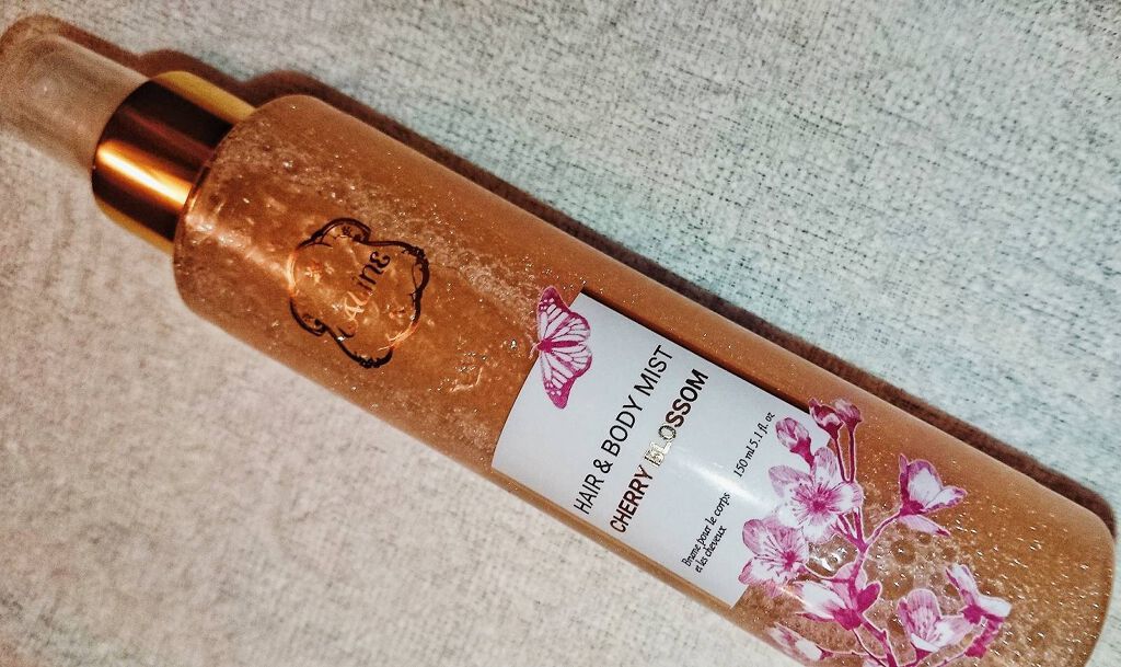 チェリーブロッサム ヘア＆ボディミスト/Laline/ヘアミストを使ったクチコミ（1枚目）