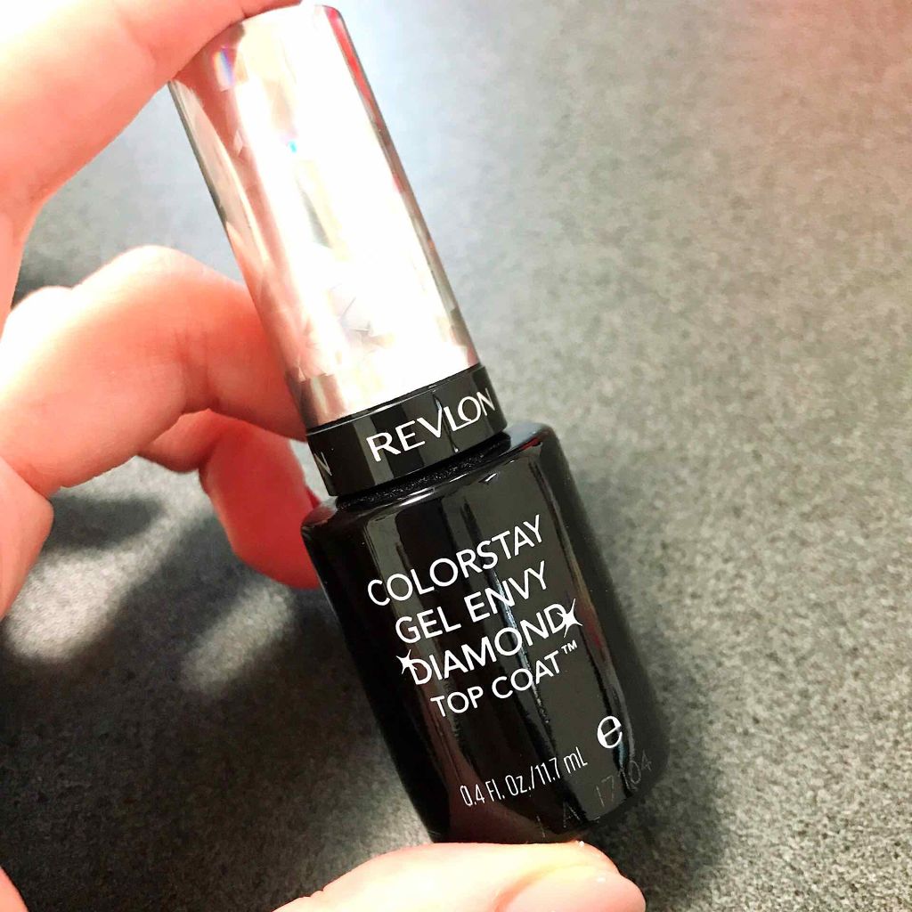 カラーステイ ジェル エンビー ダイヤモンド トップ コート N/REVLON/ネイルトップコートを使ったクチコミ(1枚目)