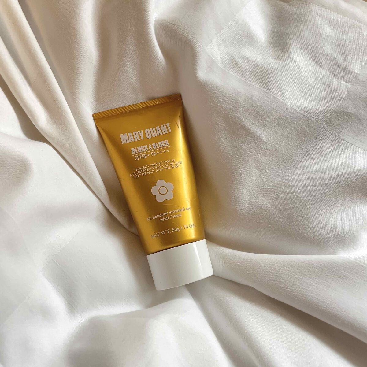 ブロック＆ブロック パーフェクト プロテクション/MARY QUANT/日焼け止めクリームを使ったクチコミ（1枚目）