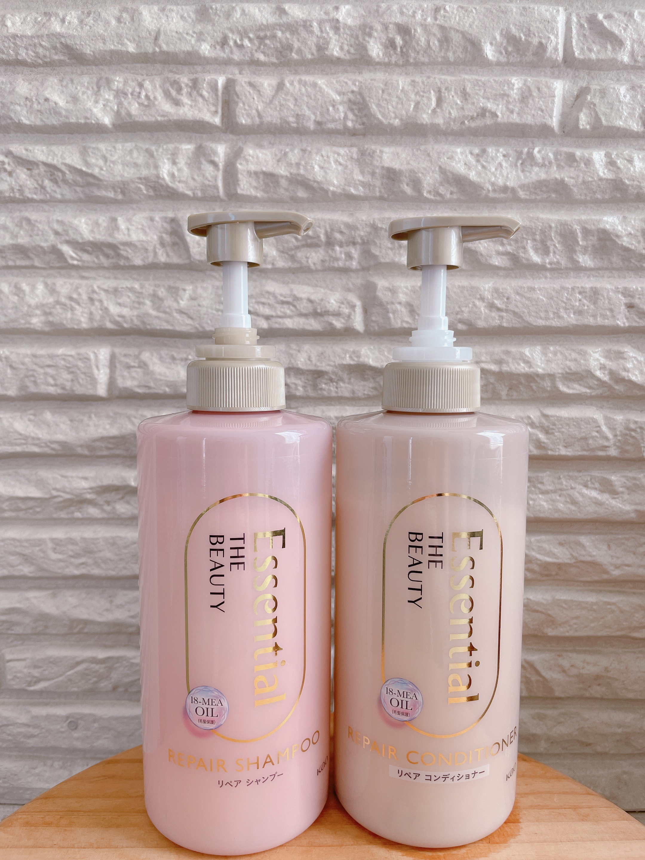 ザビューティ リペアシャンプー・コンディショナー/エッセンシャル/市販シャンプーを使ったクチコミ（1枚目）