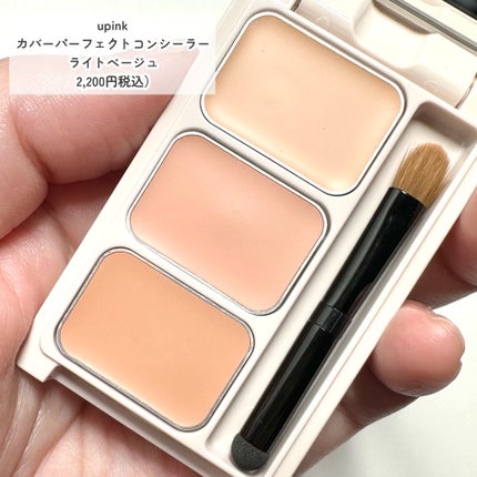 カバーパーフェクトコンシーラー/upink/パレットコンシーラーを使ったクチコミ(3枚目)