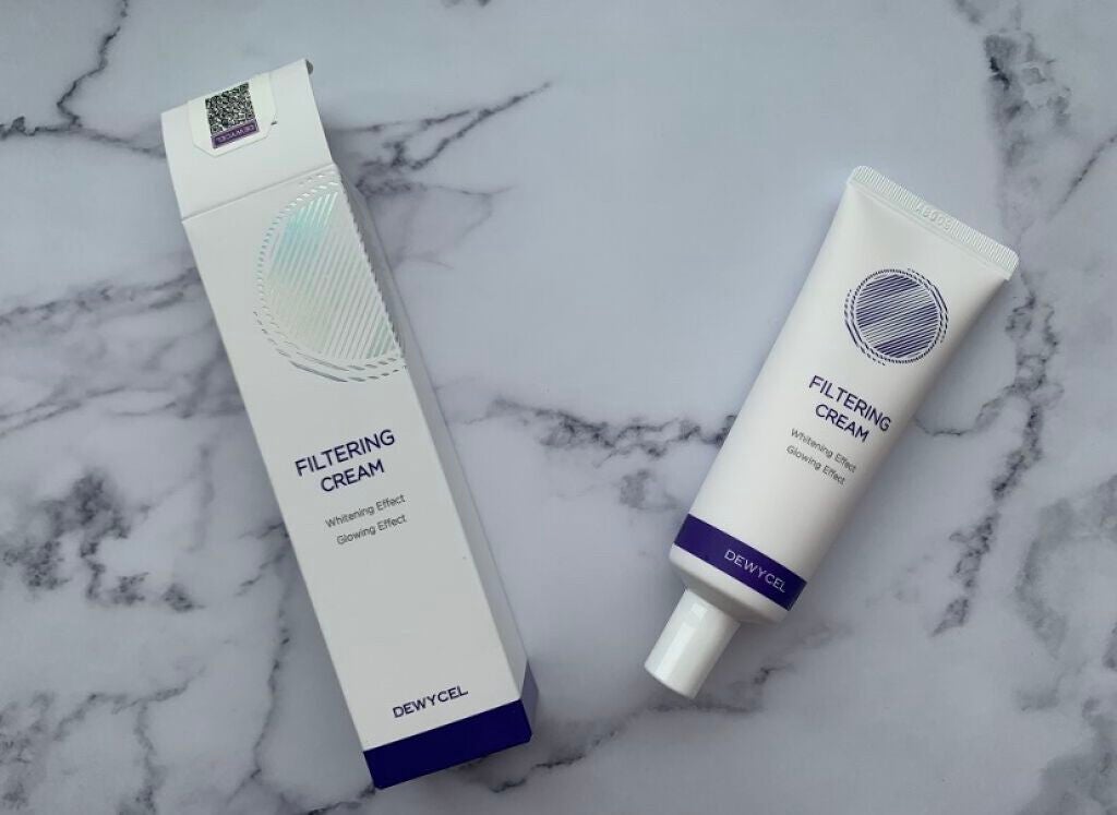 フィルタリングクリーム/DEWYCEL/日焼け止めクリームを使ったクチコミ(1枚目)