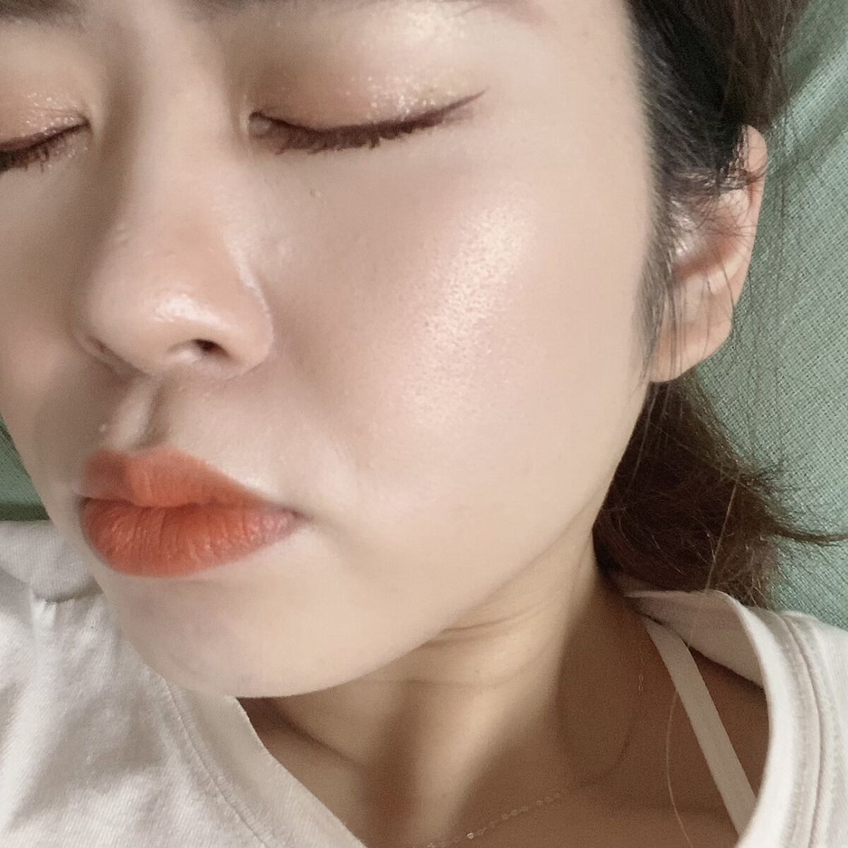 グロウフルールチークス（ブレンドタイプ）/キャンメイク/パウダーチークを使ったクチコミ（3枚目）