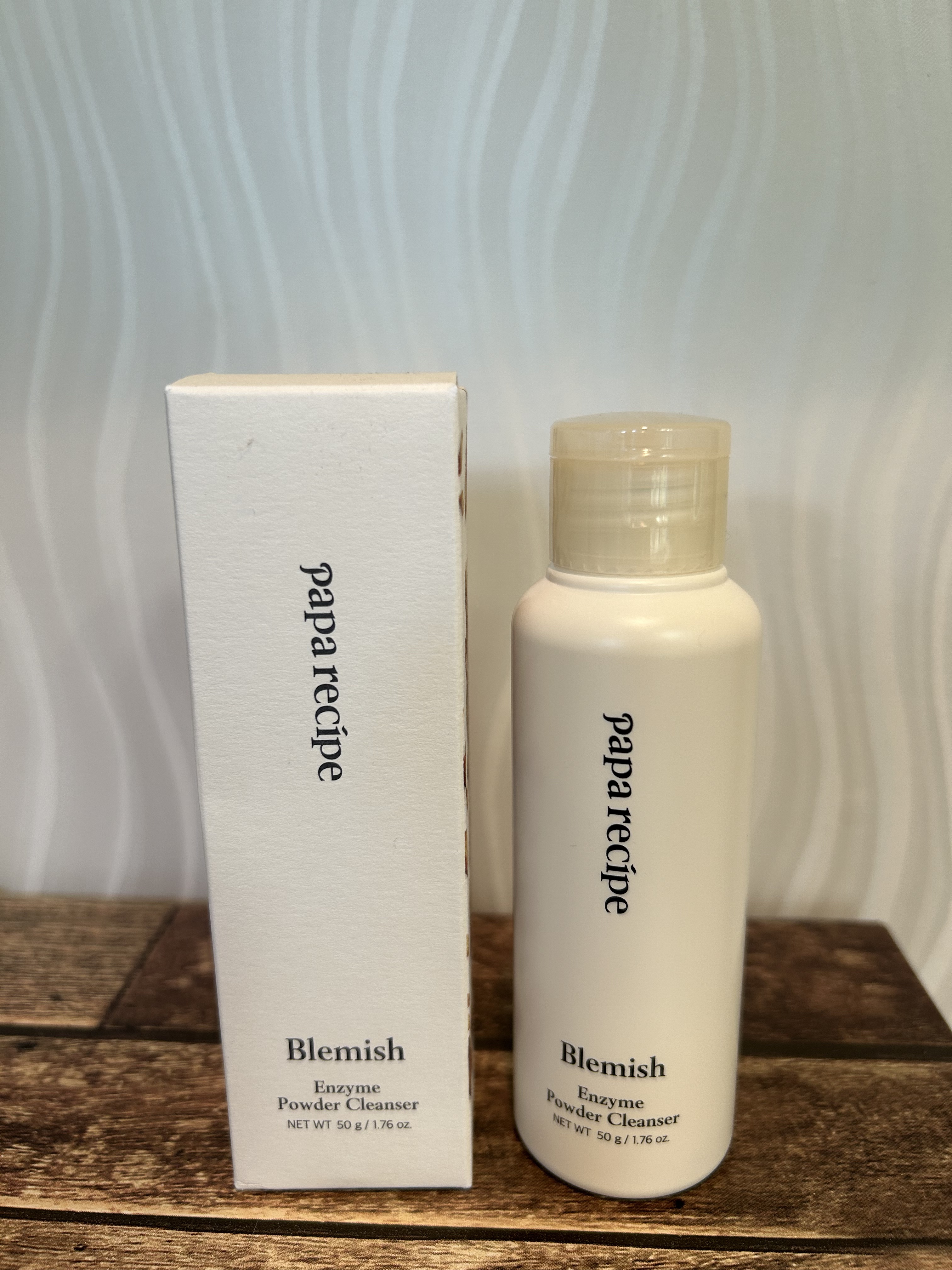 ブレミッシュ 酵素 洗顔パウダー/PAPA RECIPE/洗顔パウダーを使ったクチコミ（1枚目）