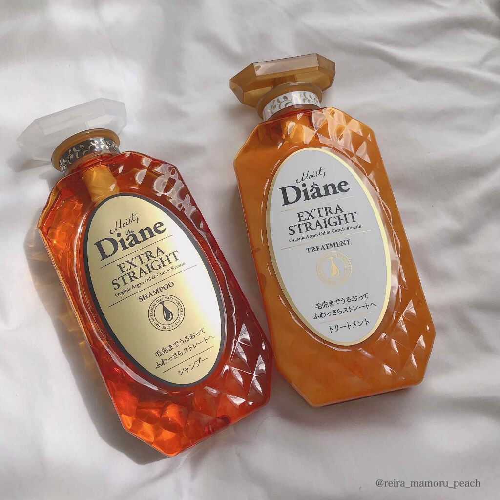 パーフェクトビューティ モイストダイアン エクストラストレート シャンプー/トリートメント シャンプー450ml/ダイアン/市販シャンプーを使ったクチコミ（1枚目）