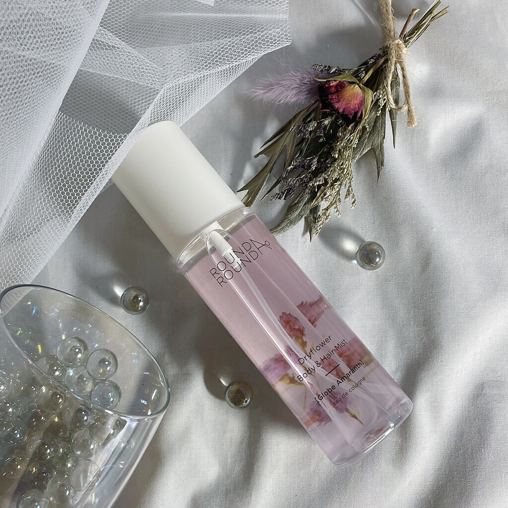 ドライフラワー ボディ&ヘアミスト/ラウンドアラウンド/香水(その他)を使ったクチコミ（2枚目）
