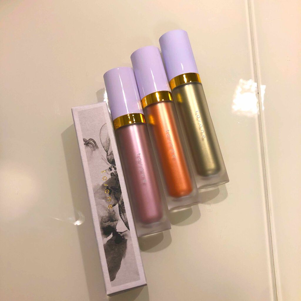 トーン ペタル リキッド アイシャドウ/to/one/リキッドアイシャドウを使ったクチコミ(1枚目)