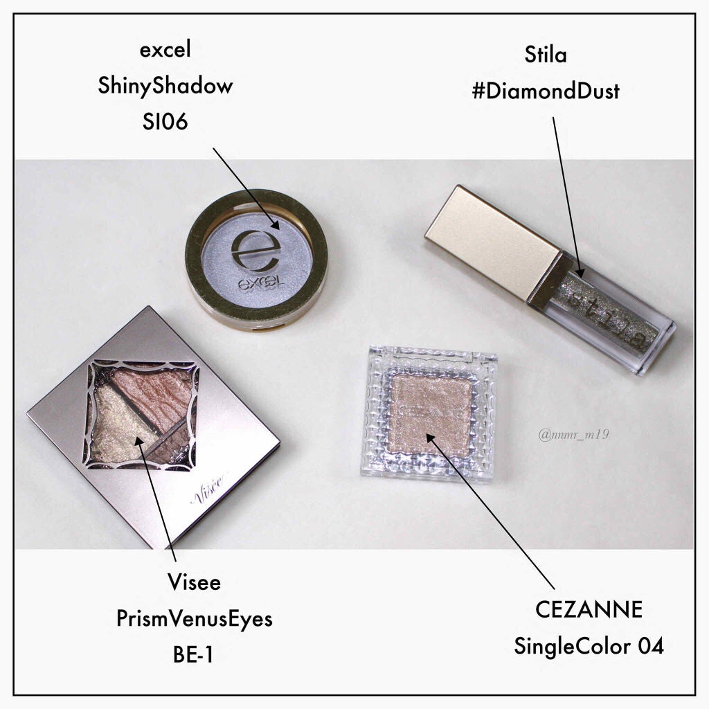 トーンアップアイシャドウ/CEZANNE/アイシャドウパレットを使ったクチコミ(4枚目)