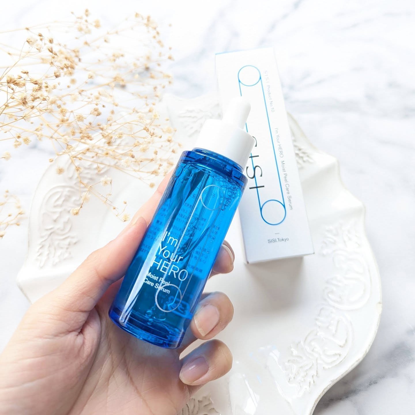 アイムユアヒーロー モイストピールケアセラム/SISI/美容液を使ったクチコミ（1枚目）