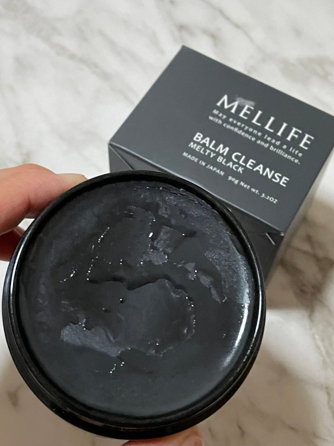 BALM CLEANSE メルティブラック/MELLIFE/クレンジングバームを使ったクチコミ(2枚目)