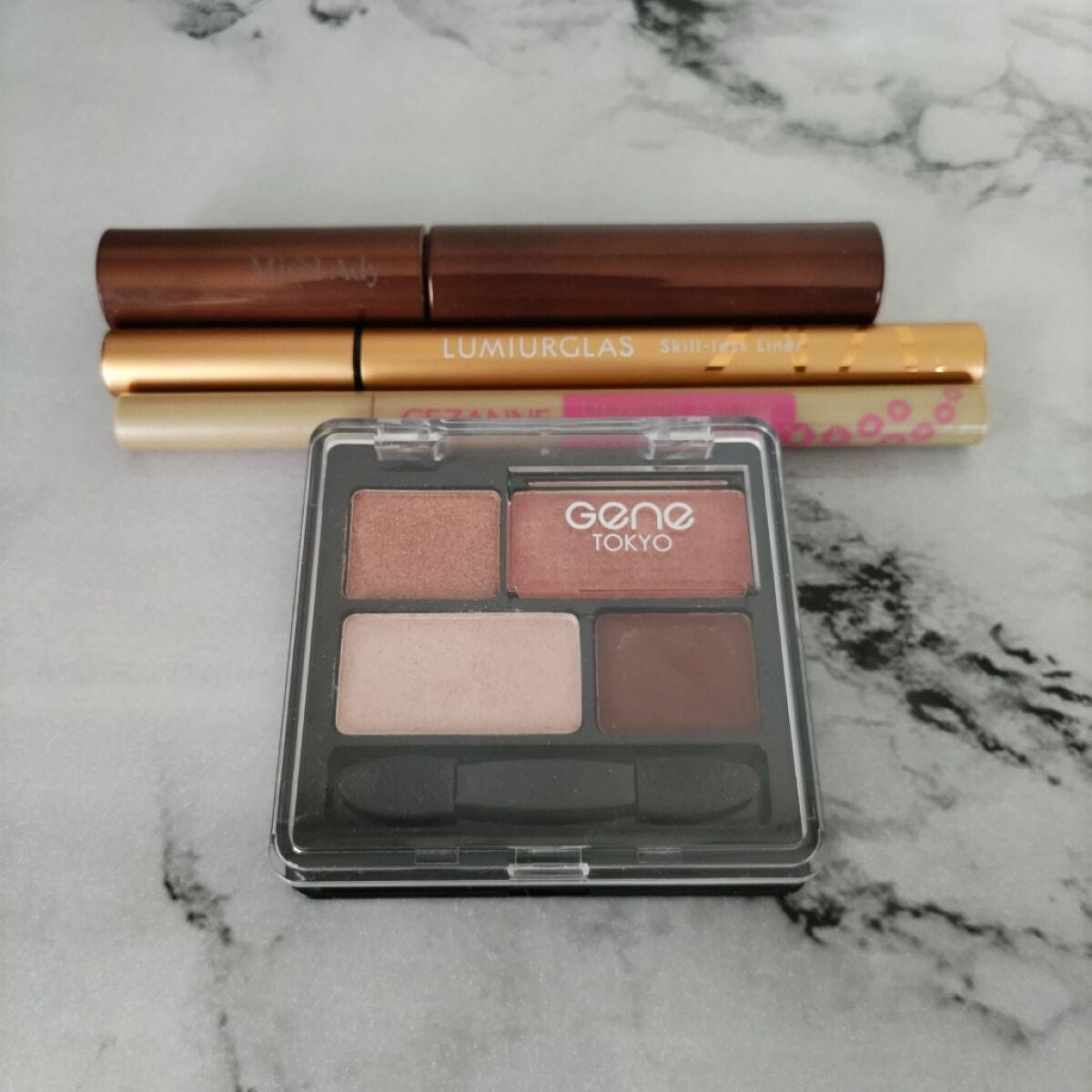 描くふたえアイライナー/CEZANNE/リキッドアイライナーを使ったクチコミ(4枚目)