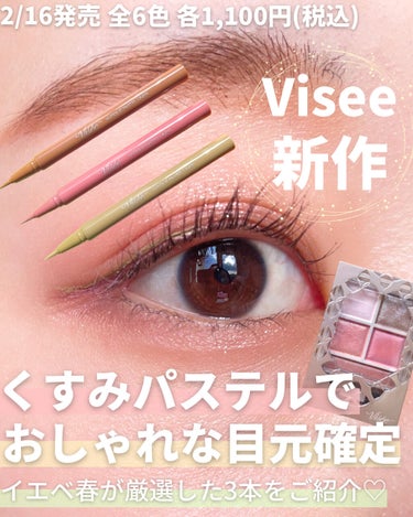 アンティークパステル ライナー/Visée/リキッドアイライナーを使ったクチコミ（1枚目）