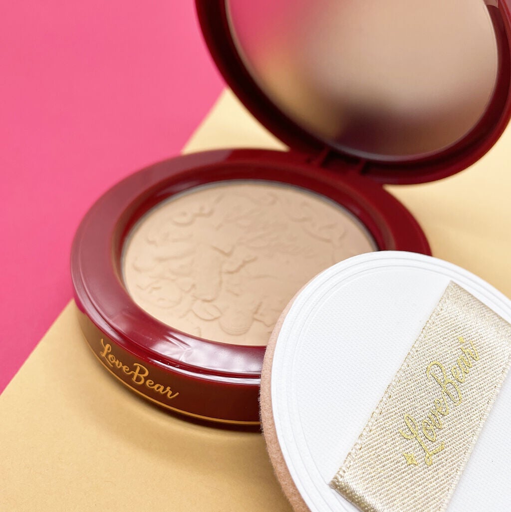 ラブベア ファンデーション/FlowerKnows/パウダーファンデーションを使ったクチコミ(2枚目)