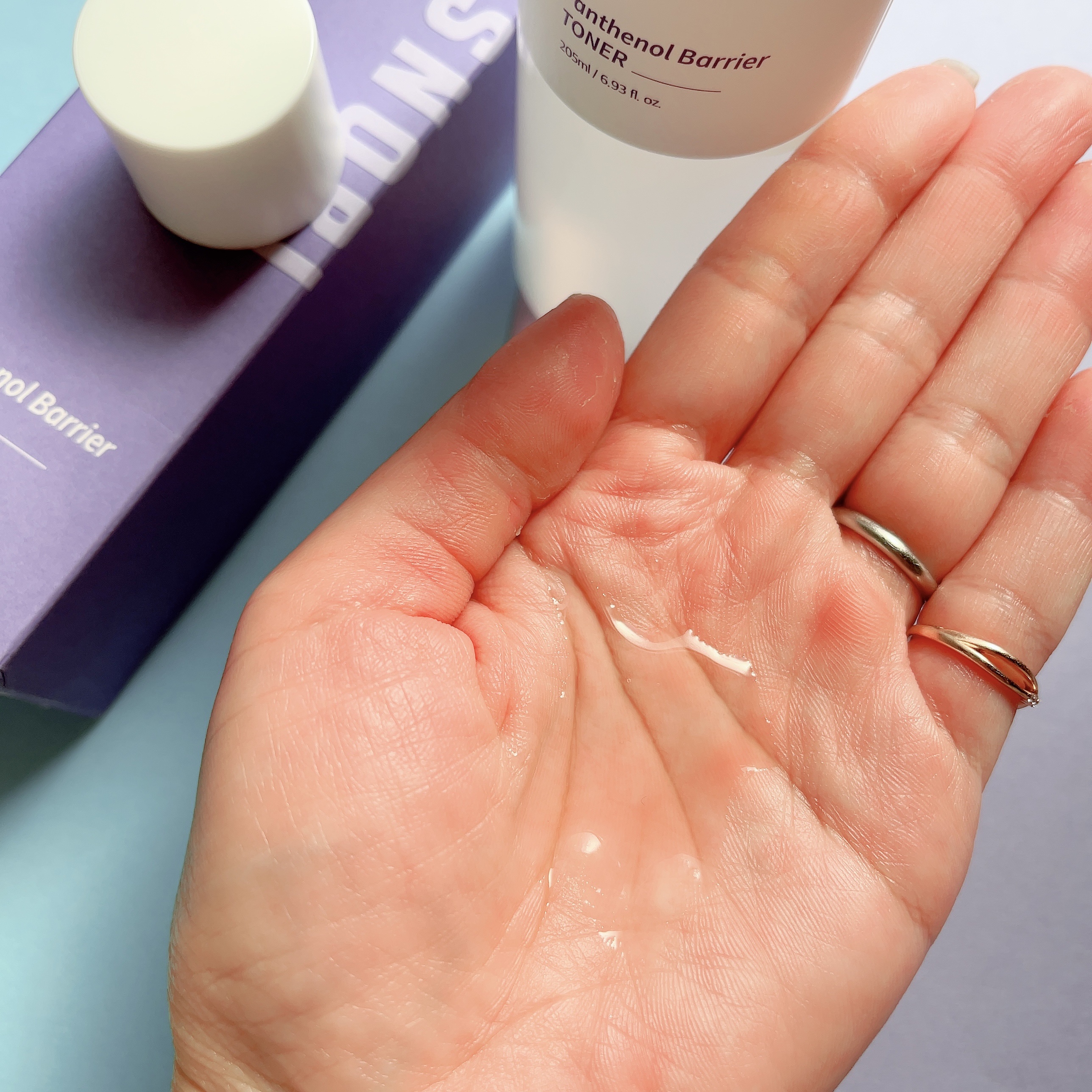 パンテノールバリアトナー/COSNORI/化粧水を使ったクチコミ（3枚目）