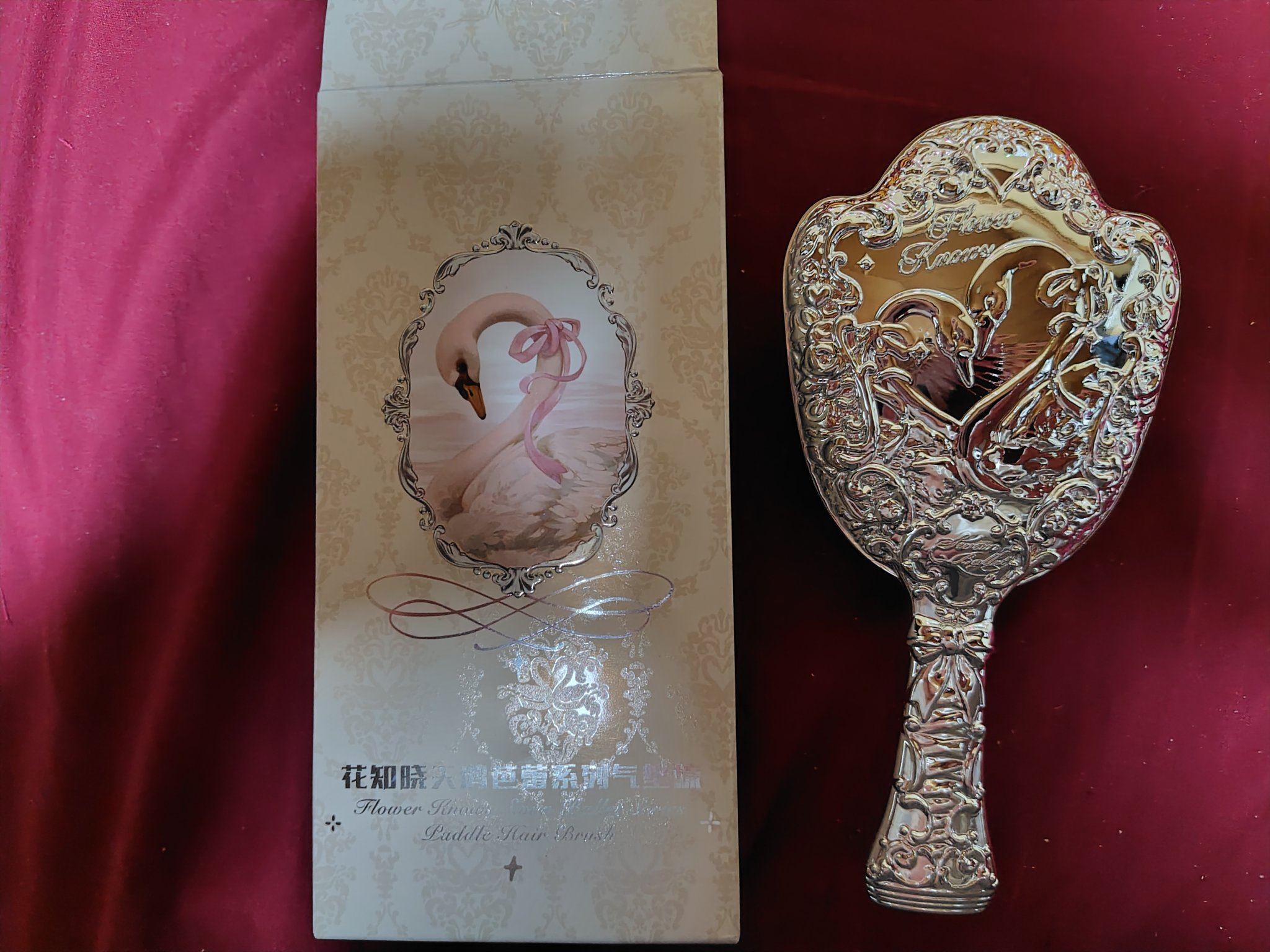 FlowerKnows スワンバレエシリーズ ヘアーブラシ