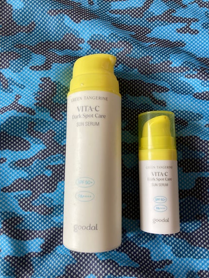 グーダルビタCダークスポットケアサンセラム/goodal/日焼け止めジェルを使ったクチコミ(2枚目)