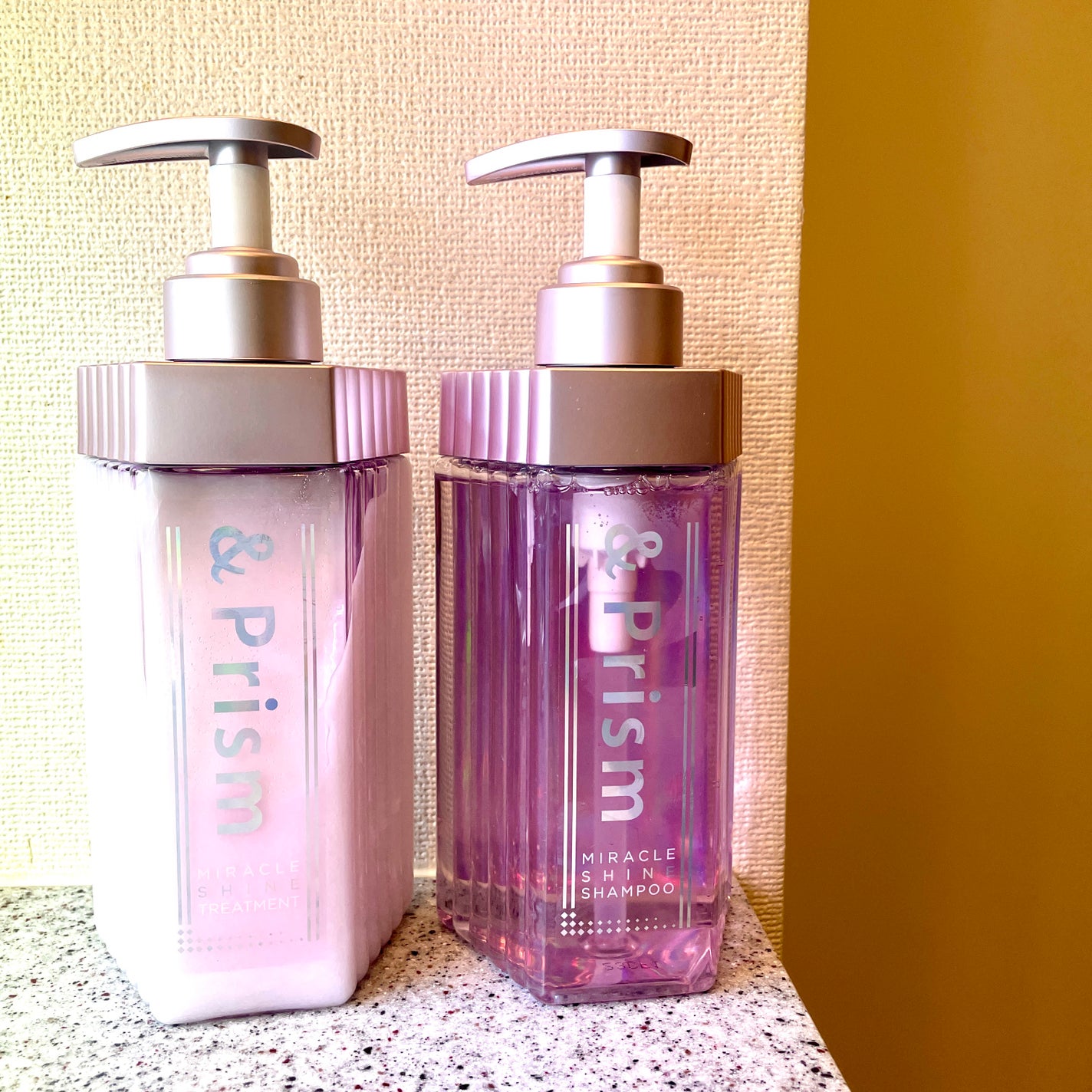 ミラクル シャイン シャンプー/ヘアトリートメント/&Prism/市販シャンプーを使ったクチコミ(1枚目)