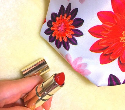 ジョリ ルージュ イドラタン/CLARINS/口紅を使ったクチコミ(1枚目)