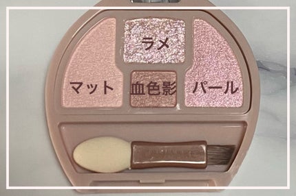 プランぷくコーデアイズ/キャンメイク/パウダーアイシャドウを使ったクチコミ(2枚目)