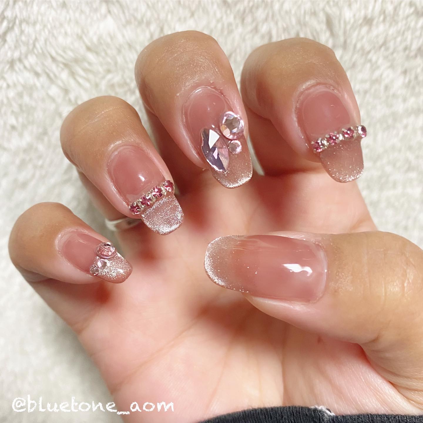 セルフカラージェル ちゅるんと 13/ネイル工房/ジェルネイルを使ったクチコミ（1枚目）