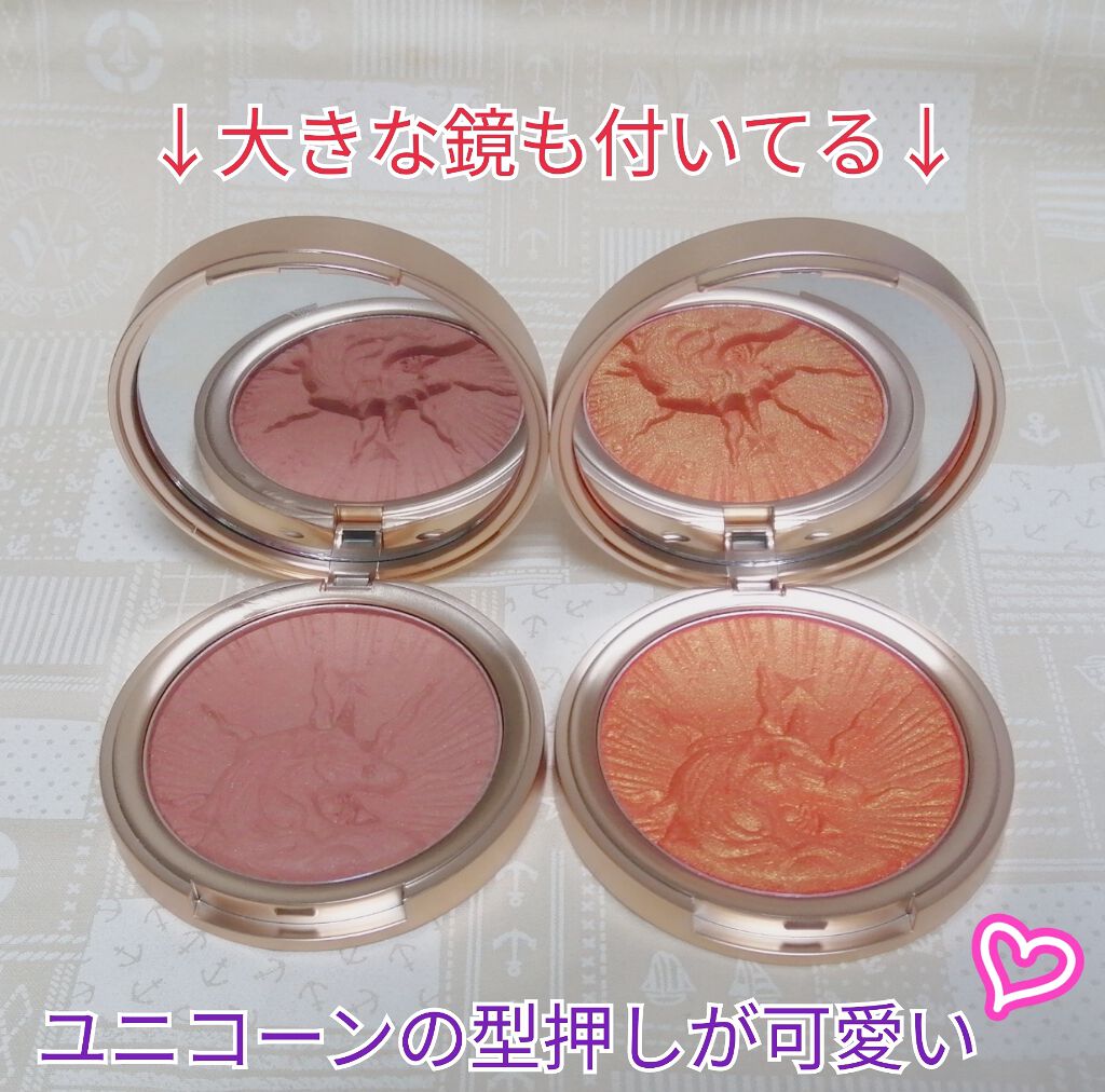 ユニコーンシリーズ チークブラッシュ #カフェラテ/FlowerKnows/パウダーチークを使ったクチコミ（3枚目）