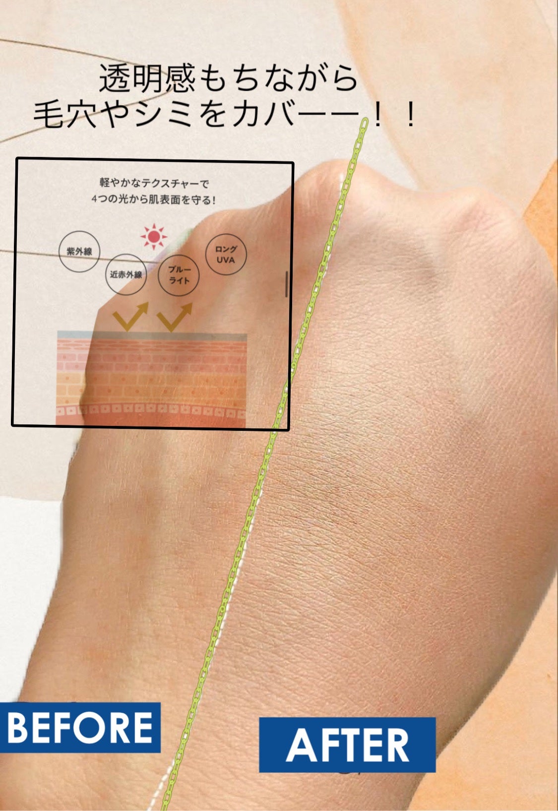 ミネラルUVパウダー/エトヴォス/ルースパウダーを使ったクチコミ(2枚目)