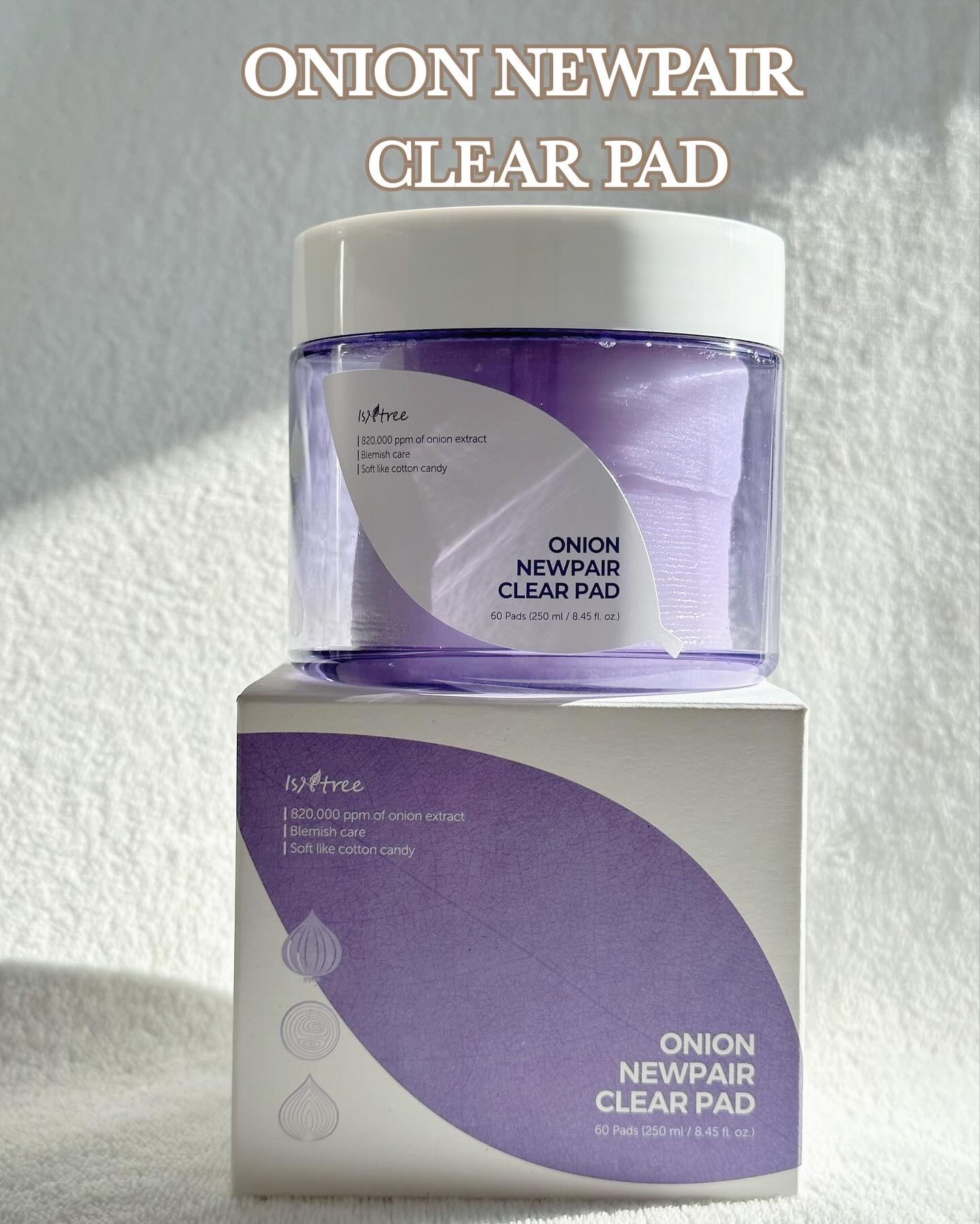 オニオンニューペア クリアパッド/Isntree/トナーパッドを使ったクチコミ（2枚目）