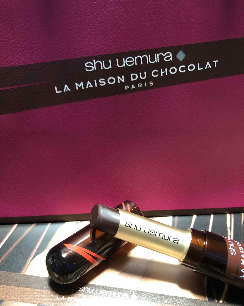 ルージュ アンリミテッド/shu uemura/口紅を使ったクチコミ(1枚目)
