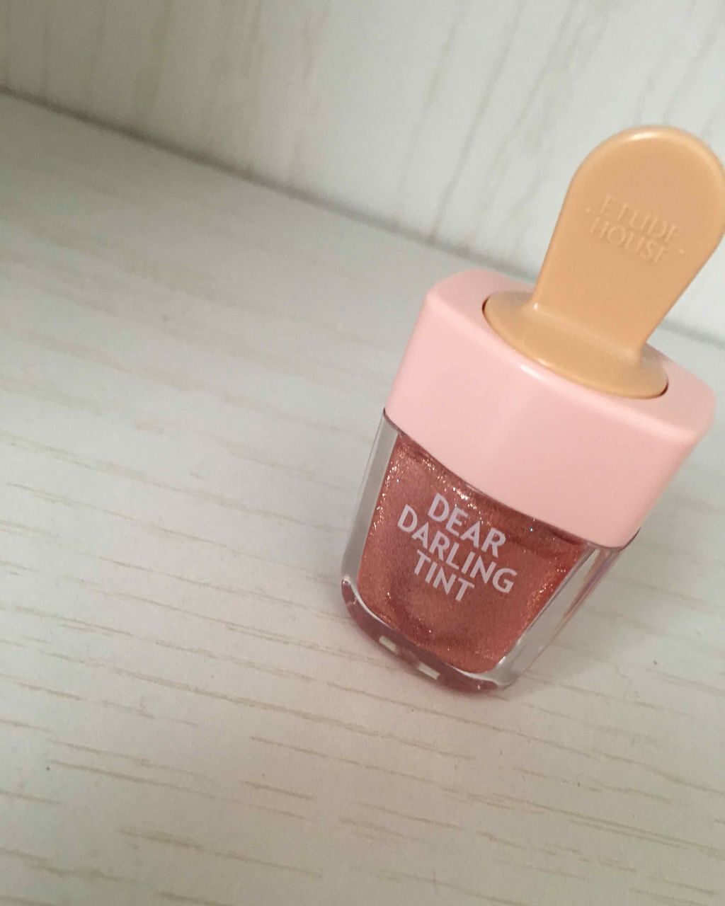 ディアダーリン ウォータージェルティント (アイスティント)/ETUDE/口紅を使ったクチコミ(1枚目)