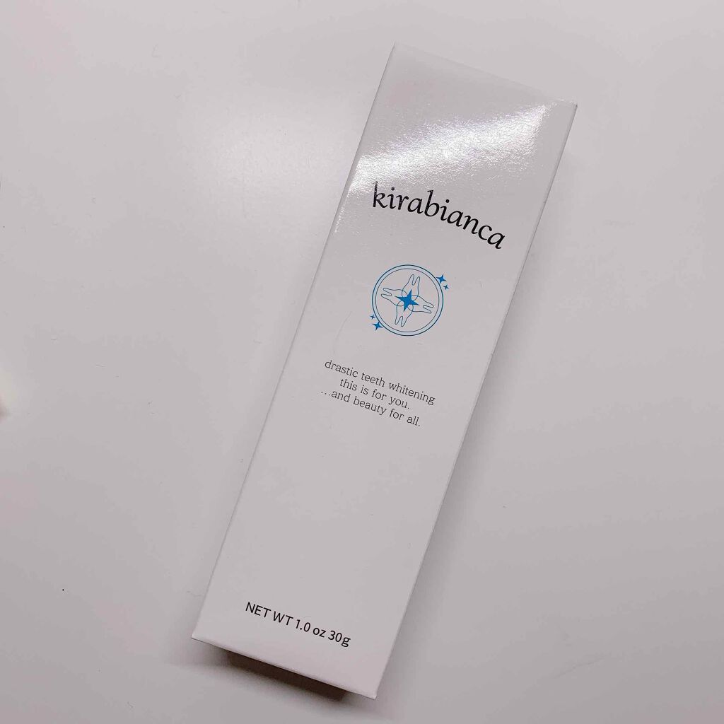 キラビアンカ ホワイトニングジェル/キラビアンカ/歯磨き粉を使ったクチコミ（1枚目）