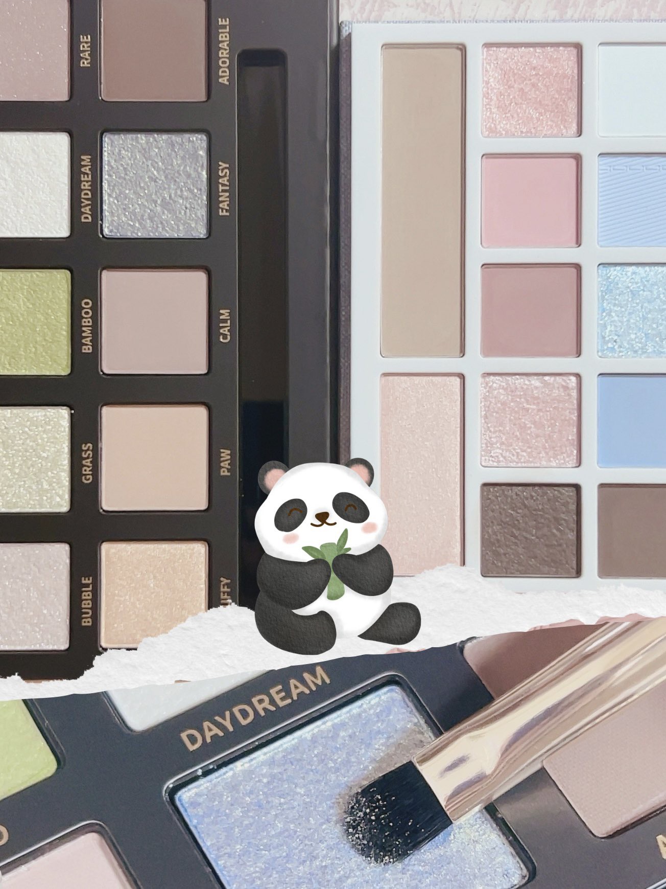 デザイナーアイズ＆チークパレット 02 クールピンク/PERFECT DIARY/アイシャドウパレットを使ったクチコミ（2枚目）