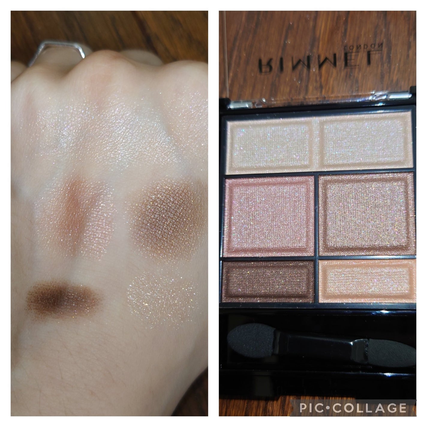 ワンダー スウィート アイシャドウ/リンメル ロンドン/アイシャドウパレットを使ったクチコミ(3枚目)