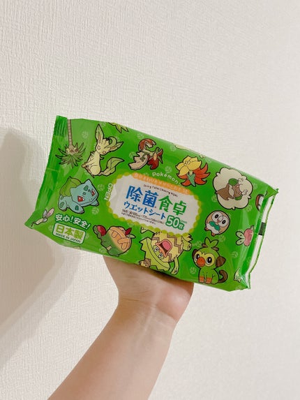 ポケモン 卓上ウエットシート50枚/DAISO/その他を使ったクチコミ(1枚目)