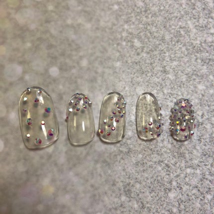 ジェルネイル(ライト対応)/セリア/ジェルネイルを使ったクチコミ(1枚目)