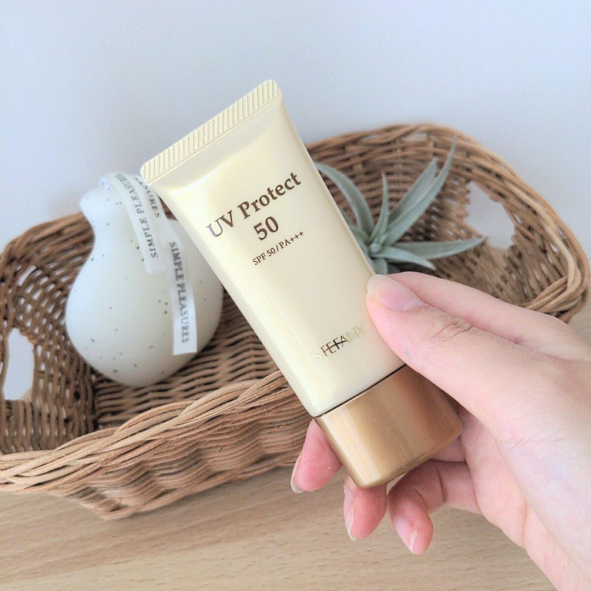 ＵＶプロテクト５０/ステファニー/日焼け止めクリームを使ったクチコミ（1枚目）