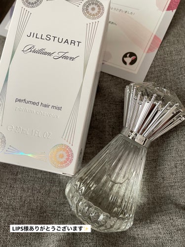 JILL STUART ブリリアントジュエル パフュームド ヘアミストのクチコミ「この度Lips様からJILLSTUARTのブリリアントジュエル パフュームドヘアミストをご提供.....」（1枚目）