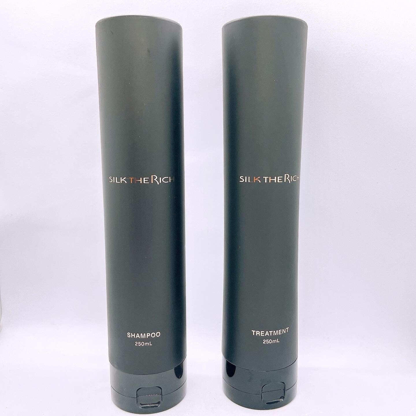 SILK THE RICH スカルプ&リペア シャンプー・トリートメント/SILK THE RICH/市販シャンプーを使ったクチコミ（1枚目）