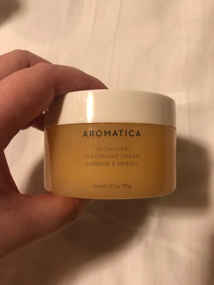 グロービタグットナイトクリーム/AROMATICA/フェイスクリームを使ったクチコミ(1枚目)
