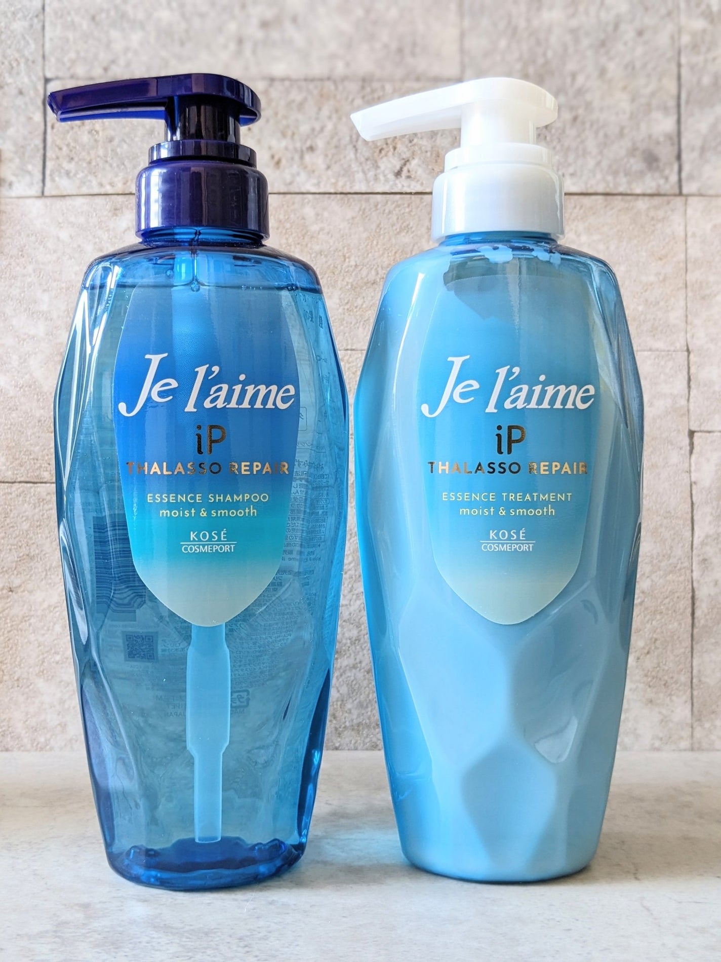 iP タラソリペア 補修美容液 シャンプー/トリートメント (モイスト&スムース)/Je l'aime/市販シャンプーを使ったクチコミ(1枚目)