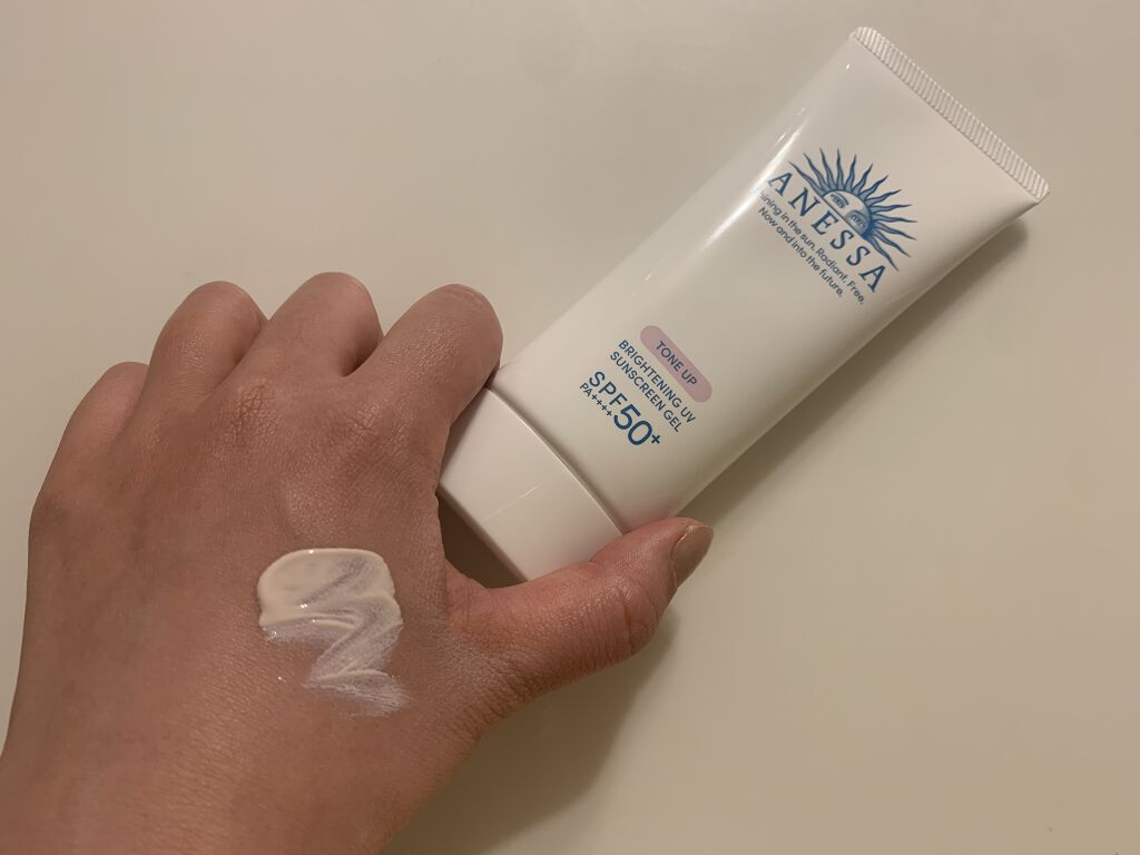 ブライトニングUV ジェル/アネッサ/化粧下地を使ったクチコミ（1枚目）