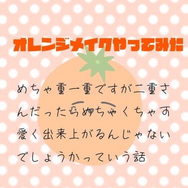 ちふれ グラデーションアイカラー73　まぶた全体にベースカラーの隣にある黄土色→その隣の赤茶を二重幅に(私にはないので適当にササッと)塗る
ヴィセリシェ スーパースリムジェルアイライナーBR320　目尻