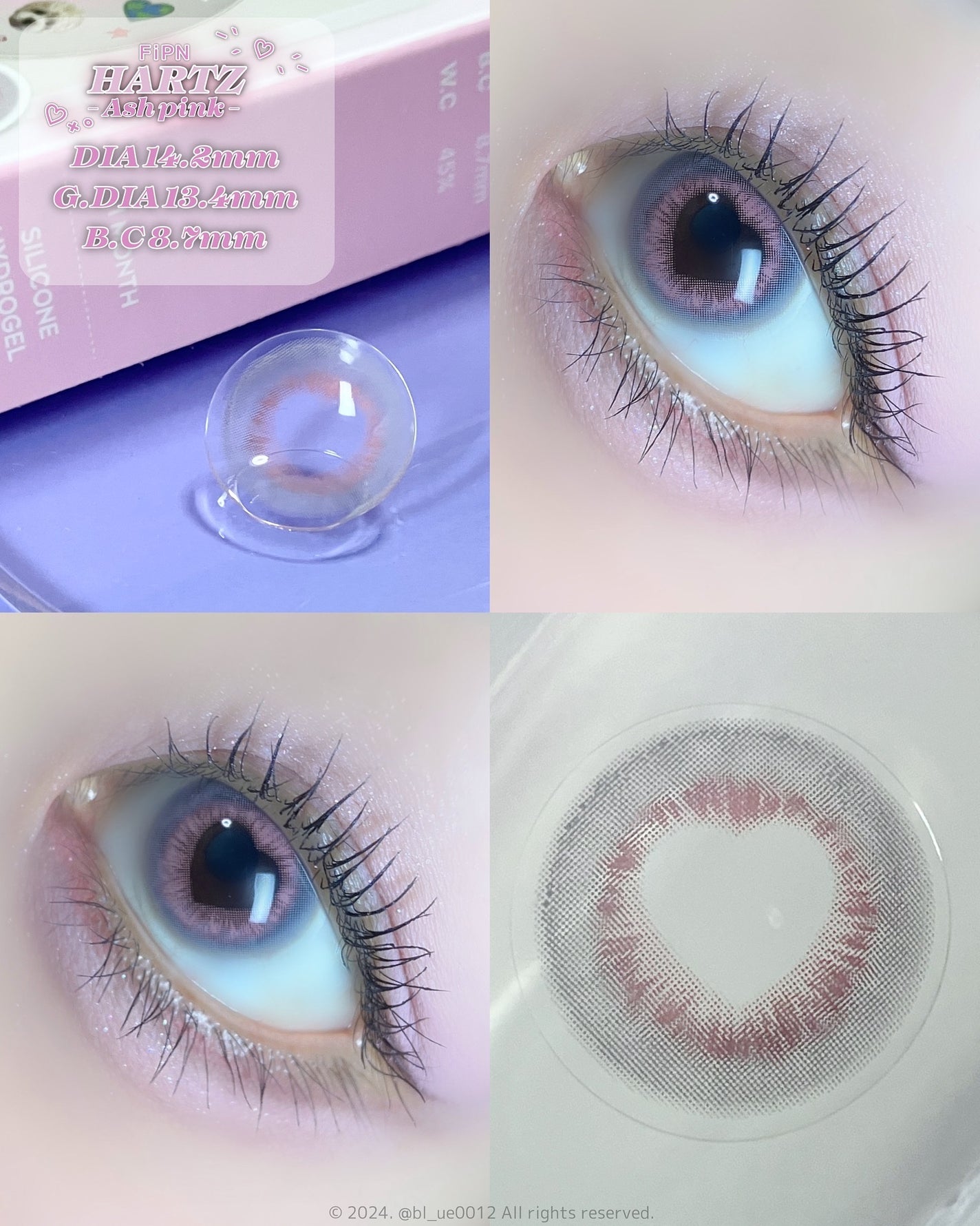 HARTZ FIXING 1Month/myfipn/1ヶ月(1MONTH)カラコンを使ったクチコミ(4枚目)