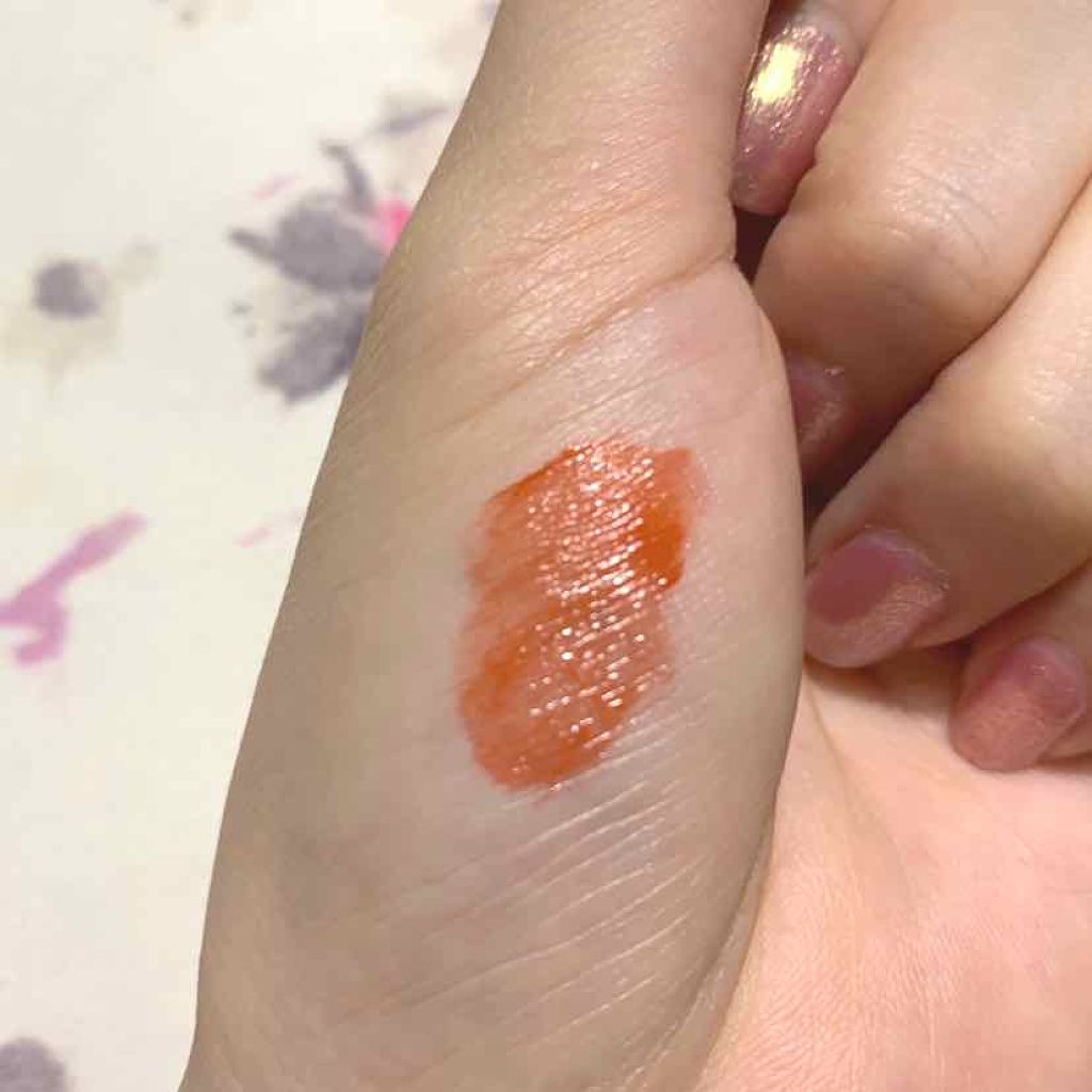 ジューシーラスティングティント/rom&nd/リップティントを使ったクチコミ（2枚目）