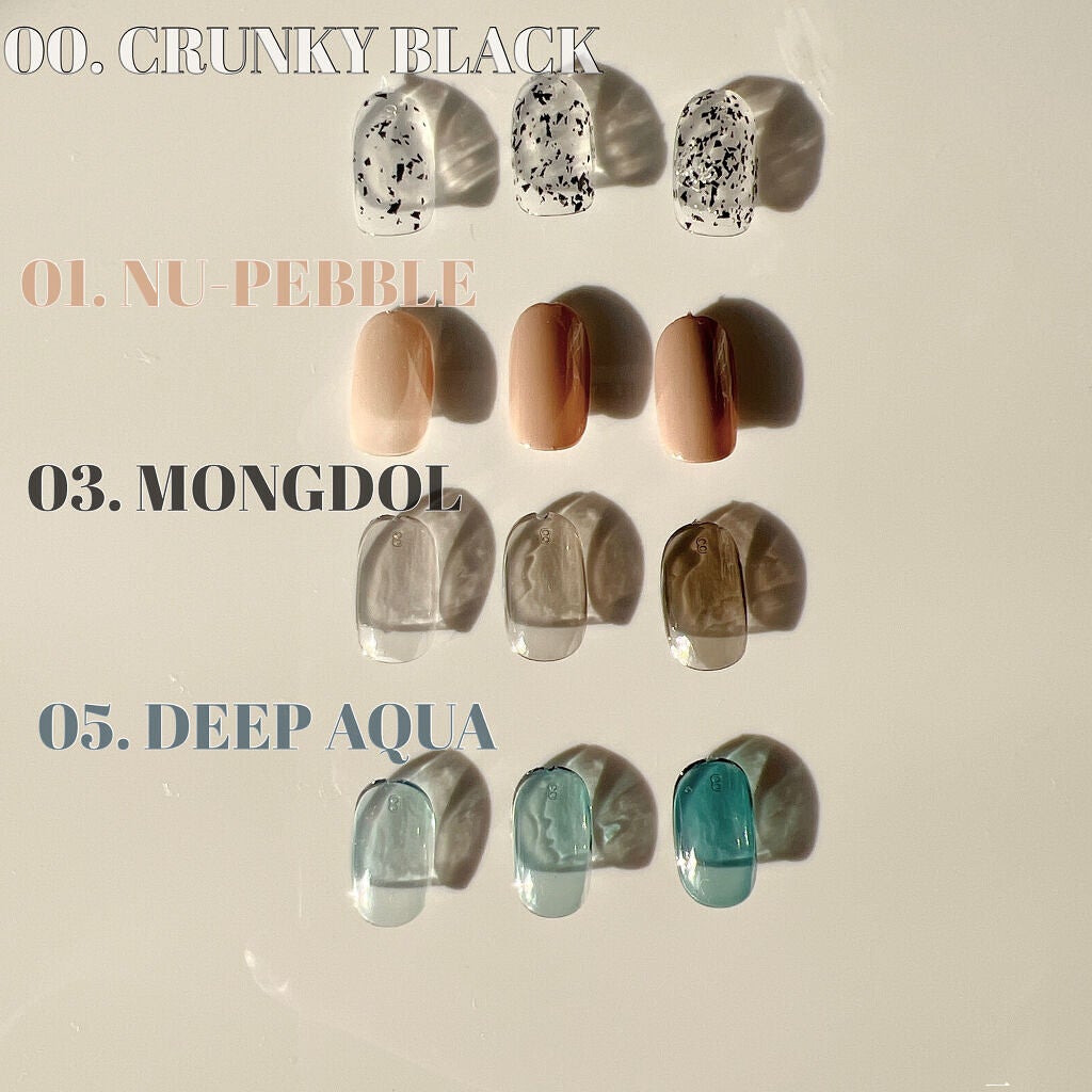 ムードペブルネイル/rom&nd/マニキュアを使ったクチコミ(6枚目)